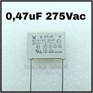 Capacitor 0.47uF 474 275V 470NF Capacitor X2 470N 0.47uF 250V - 275Vac putr4n14 Let's Buy