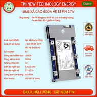 Mạch BMS 3S 500A xả tức thời 1500A dùng cho pin Li-ion 3.7v chuyên dùng làm mạch đề cho động cơ công