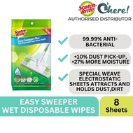 3M Scotchbrite Easy Sweeper Wet Sheets Refill