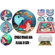 Customized Edible Icing Image A4 Size Printing Service For Cake