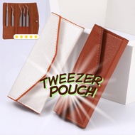 KW Sticker Tweezer and Lash Tools Pouch for Scrapbook and Journaling Good Storage for Tools