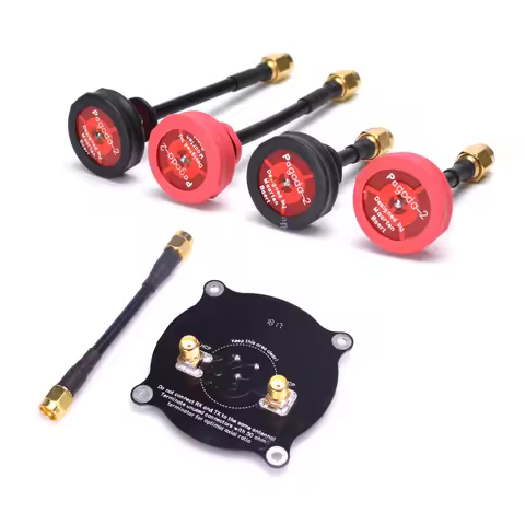 Pagoda 2 / Triple Feed Patch 5.8G 5dBi 50W Omnidirectional Omni FPV Flat Panel Pagoda Antenna LHCP/R