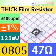 47R 0805 ±1% Thick Film Resistors SMD Chip Resistor 47R0 470 47Ω