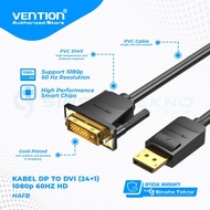 Vention DP To Dvi Gold Plated Display Port Cable