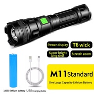 Anbolt Senter Swat COB ZOOM Rechargeable SUPER TERANG LED T6 Outdoor USB Rechargeable IPX4 tahan Air