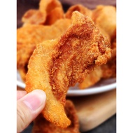 Wenzhou specialty 8:30 crispy lard slag 100g*6 bags of crispy skin crispy five pork dried pork belly snack snacks