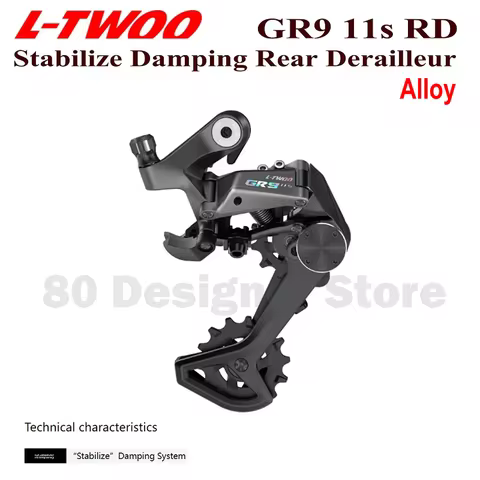 LTWOO Hydraulic 11s GR9 1X11 Speed Gravel Bike GR9 Rear Derailleur GR9 1x11S, GR9 11S Alloy Rear Der