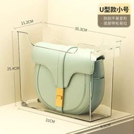 包包收納奢侈品存防擠壓放家用衣櫃整理夾透明盒展示櫃置物架