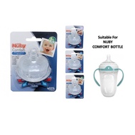 NUBY COMFORT SILICONE BOTTLE REPLACEMENT TEAT