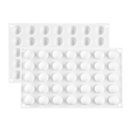 Mould Silicone Half-Circle Candy Pellets 35 Cavity (Random Colour)