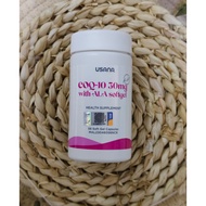 USANA CoQuinone Q10 USANA (100% ORIGINAL) EXP 06/2025 Fuel Your Cells to Power Your Life USANA心脏宝10