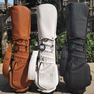 Beg Golf Baharu Beg Kelab Uniseks Ringan Mudah Alih PU Kalis Air Beg Stand Beg Kelab Golf Terlaris