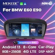 BMW 3 Series E90/5 Series E60 ID8 4G Android Player Snapdragon 450/662/680 Apple Carplay/Android Aut