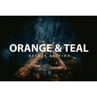 LR 03 Orange & Teal| For Mobile & Desktop