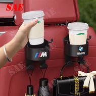 BMW M Car Seat Back Water Cup Holder Auto Headrest Hook Multifunctional Phone Holder for BMW F10 F46