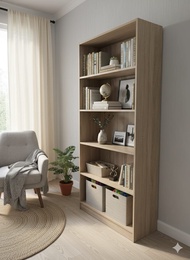 LeQu 5 Tier Cabinet/5 Tier Bookshelf/Utility shelf (BK03)
