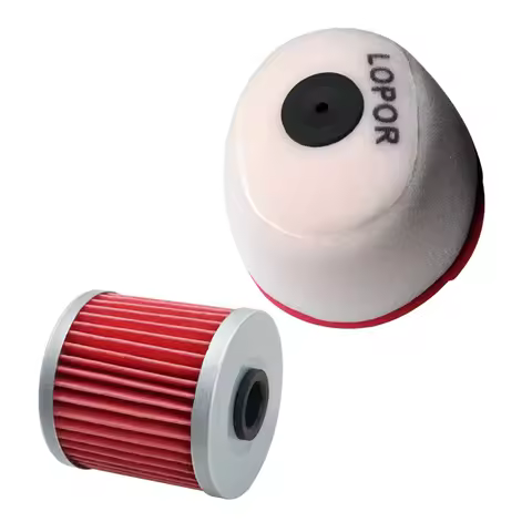 Motorcycle Oil Filter and Air Filter For Kawasaki KL 650 KLR650 KLX650