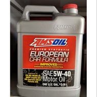 Amsoil 100% Synthetic European Car Formula 5W-40 / 5W40 Improved ESP Synthetic Engine Oil 1Gal / 3.7