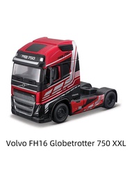 Urago Xe Volvo FH16 Globetrotter 1:43 750 XXL 4X2 Heavy Xe Đầu Kéo Đầu Đỏ Đúc Khuôn Đồ Chơi Sưu Tập 