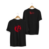 T-SHIRT DISTRO CLOTHES FOR THE INDEPENDENCE OF THE REPUBLIC OF INDONESIA INDONESIA INDONESIA INDONES