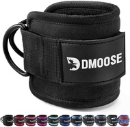 DMoose Ankle Strap for Cable Machine - One Size Fit with Premium Padding, Glute Kickback Ankle Strap