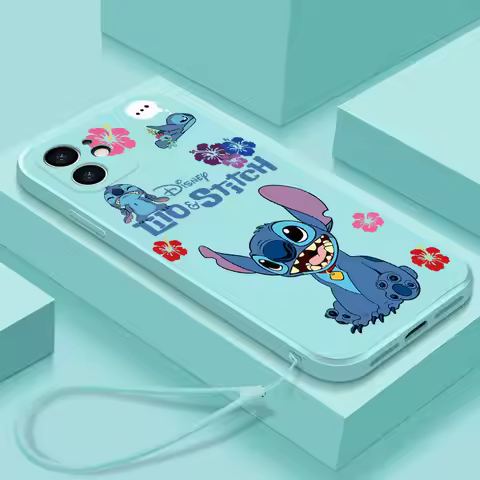 Cute Cartoon Stitch Angel Girl Case For Huawei Nova 9 5T Y9A Y9S Y7A Y70 Y90 8 11 10 SE Y6P Y9 Prime