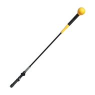 Golf Swing Practice Stick Silicone Ball Head Heavy Grip Flexible Shaft Warm up Swing Trainer GOG GOL