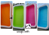 สระน้ำ สระใหญ่มาก ขนาด3 เมตร4 ชั้น (มีหลายสี คละสี) ขนาด 305*183*56 cm. /262x173x51