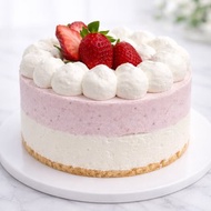 週歲蛋糕推薦/莓好小雲朵/無加糖無澱粉蛋糕/無糖無麩質/草莓蛋糕