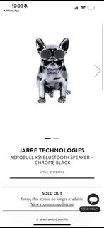 AEROBULL XS1 BLUETOOTH SPEAKER – CHROME BLACK
