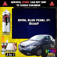 B536P Royal Blue Pearl( Touch Up Pen Honda City 4 Generation ) Car Spray Paint Restore Scratched Bod