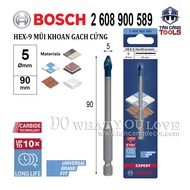 Mũi Khoan Gạch Cứng Hex 9 Bosch (nhiều kích thước)
