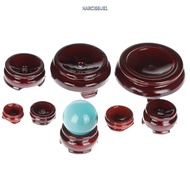 NARCISSUS13A0E Wood Holder Home Decoration Natural Desktop Ornament Miniature Display Stand