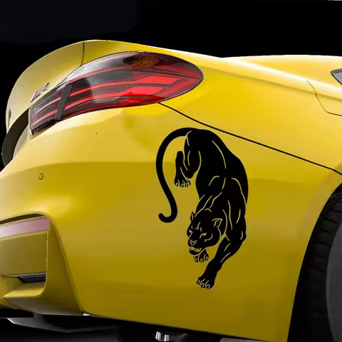 Domineering Panther Leopard Car Sticker Auto Door Bumper Window Motorcycle Laptop Wall Vinyl Film De