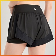 New 4 Color Women Lululemon Yoga Running Jogger Short Pants Skirts 183 MM219