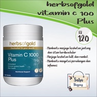 Herbs Of Gold Vitamin C 1000 Plus 120 Tablets