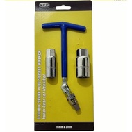 MATA Flexible Spark Plug Wrench 2 Eyes 16 21 mm Socket Shock Motor Car Flexible Spark Plug Wrench 16