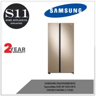 SAMSUNG RS62R5006F8/SS SpaceMax SIDE BY SIDE 647L  ENERGY RATING 3 TICKS