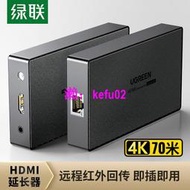 【現貨下殺】綠聯 hdmi 4k延長器單網絡網線傳輸40/70米支持EDID轉網口hdbaset