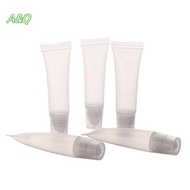 AQ 10Pcs 5ml Empty Lip Gloss Tubes Lipstick Tube Lip Balm Soft Tube Makeup Squeeze Clear Lip Gloss C