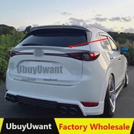 On sale For Mazda CX-5 CX5 2017 2018 2019 2020 2021 Rear Middle Spoiler Wing Carbon Fiber Trunk Lip 