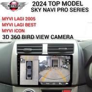 PERODUA MYVI 2005-2017 CAR ANDROID PLAYER WITH 360 CAMERA