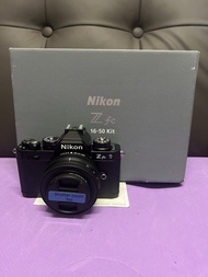 黑色特別色 完美無瑕 全套有盒 香港行貨 Nikon ZFC Z FC  16-50  16-50mm Kit Set 快門次數 3XX  