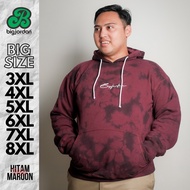 Big JORDAN jumper hoodie jumbo Size 3XL 4XL 5XL 6XL 7XL 8XL tiedye bigsize maroon sweater