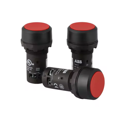ABB Push Button Switch CP1-10R-11 CP1-10G-11 Flat button C2SS1-10B-11Two-position selector switch C3
