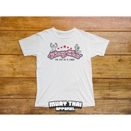 New product Muay Thai T-Shirt The Art Of 8 Limbs White Shirt Comfortable Fabric Fashion