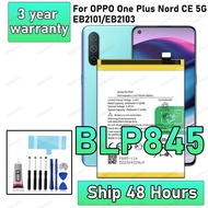 100% New High Quality BLP845 Battery For OPPO Oneplus Nord CE 5G/EB2101/EB2103 Phone Replacement Bat