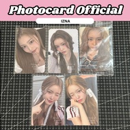 [READY] Official IZNA Photocard - Saebi Jeemin Jiyoon Mai Sarang Jungeunkoko - pc official bene pob 