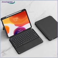 AMAZ Keyboard Case Wireless Detachable Cover Smart Stand Case Cover Folio Case Compatible For IPad Air IPad Pro Tablet