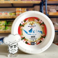 P7 Dinner Plate 17Cm Plastic Dinner Plate/ 17Cm Dinner Plate/ (50Pcs)